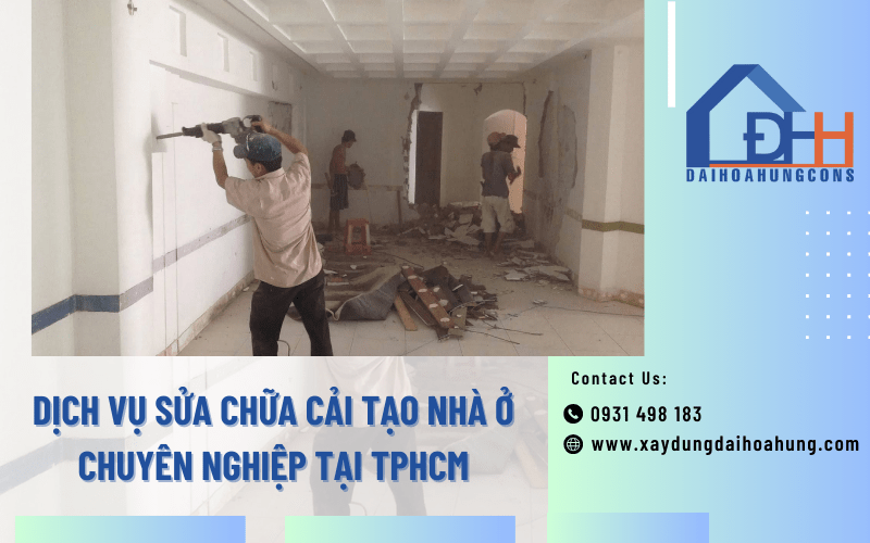 dịch vụ cải tạo sửa chữa nhà ở