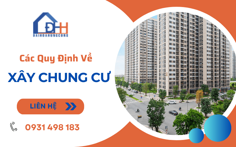  quy định về xây chung cư