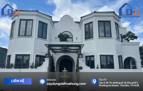 Xây Dựng Đại Hòa Hưng – Đơn vị xây nhà biệt thự chuyên nghiệp tại Thủ Đức