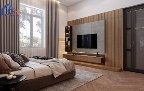 Dự án hoàn thiện nội thất phòng ngủ master